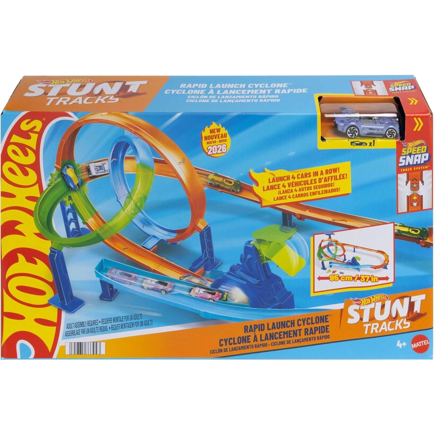 Hot Wheels - Pista del Mega Ciclone