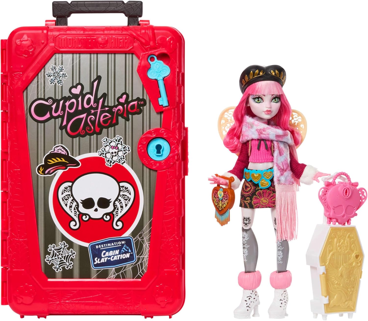 Monster High Segreti da Brivido - Cupid Asteria Destinazione Vacanza da brivido in baita