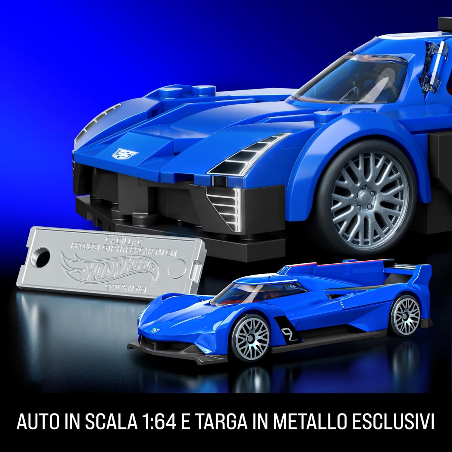 Mattel Brick Shop Hot Wheels - Cadillac Project GTP Hypercar Serie Speed - 236 pcs