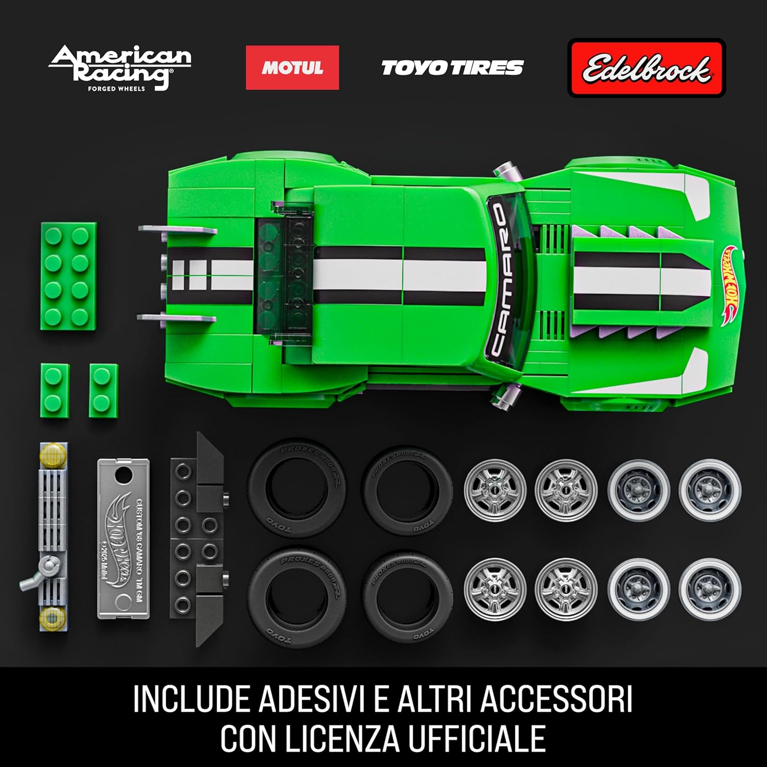 Mattel Brick Shop Hot Wheels - Custom ’68 Camaro Serie Speed - 289 pcs