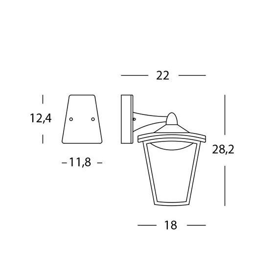 Sovil APPLIQUE 7W LED 4000K