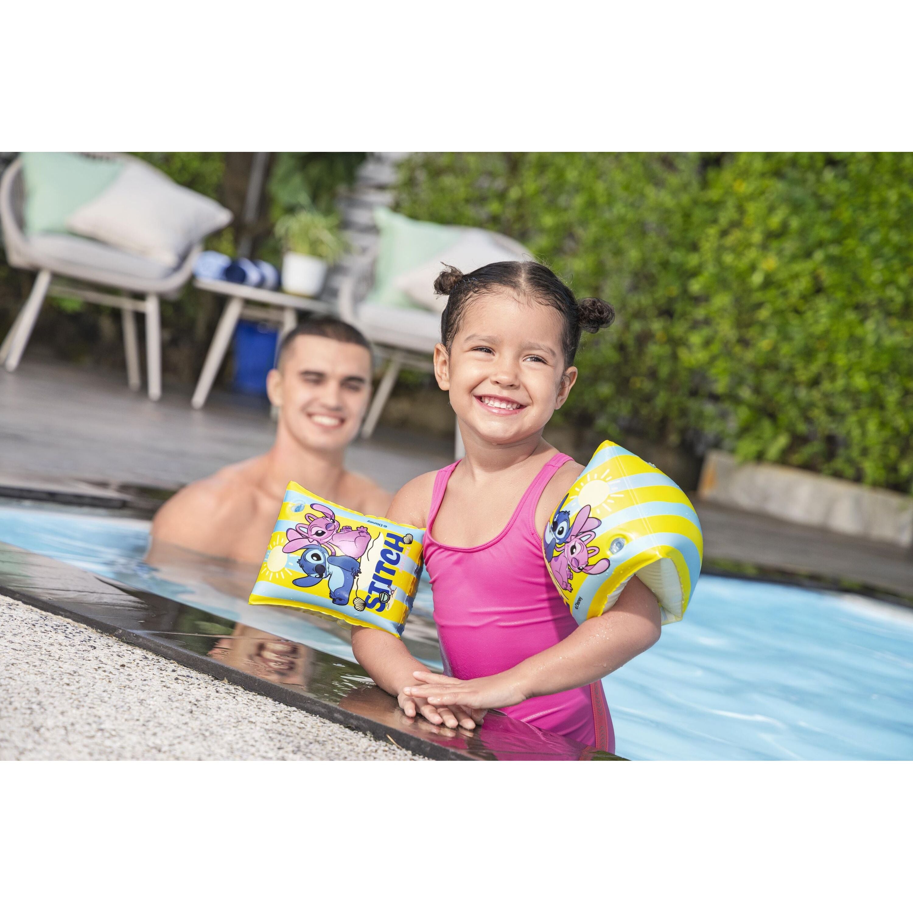 Bestway Braccioli Gonfiabili Disney Stitch – supporto nuoto bambini 3-6 anni