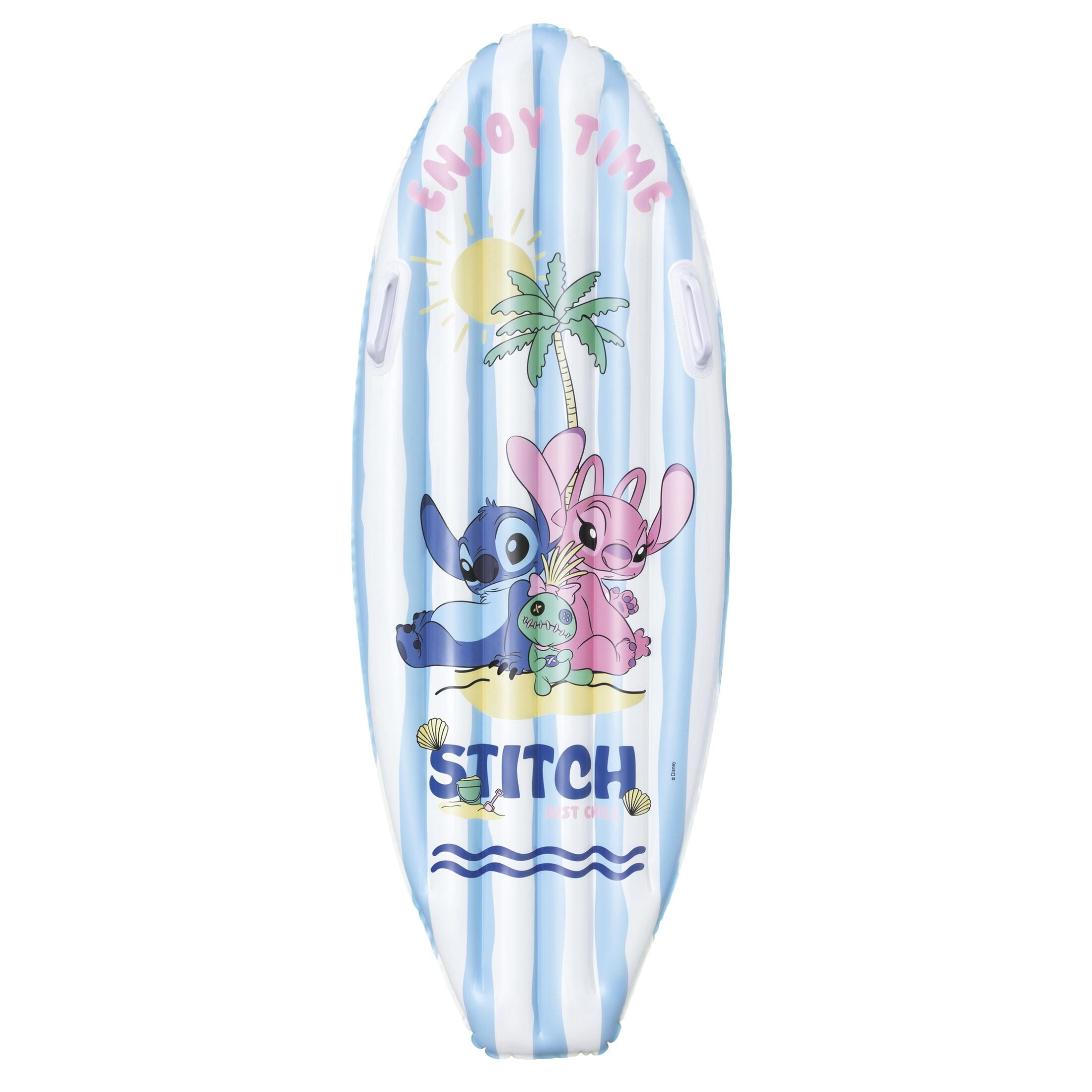 Bestway Tavoletta Gonfiabile Disney Stitch – cavalcabile bambini 3-10 anni