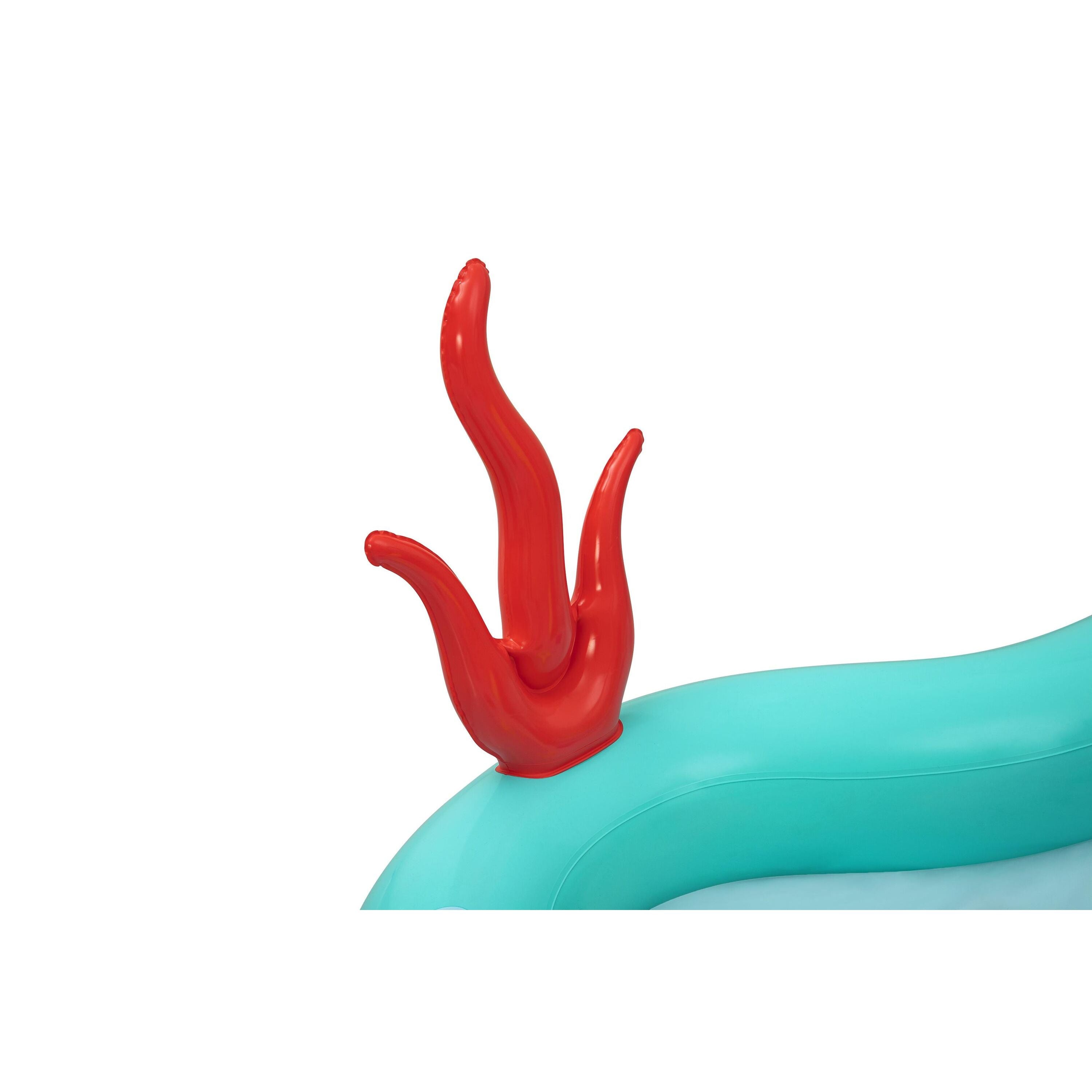 Bestway Playcenter Gonfiabile Disney Little Mermaid – piscina gioco con scivolo e spruzzo