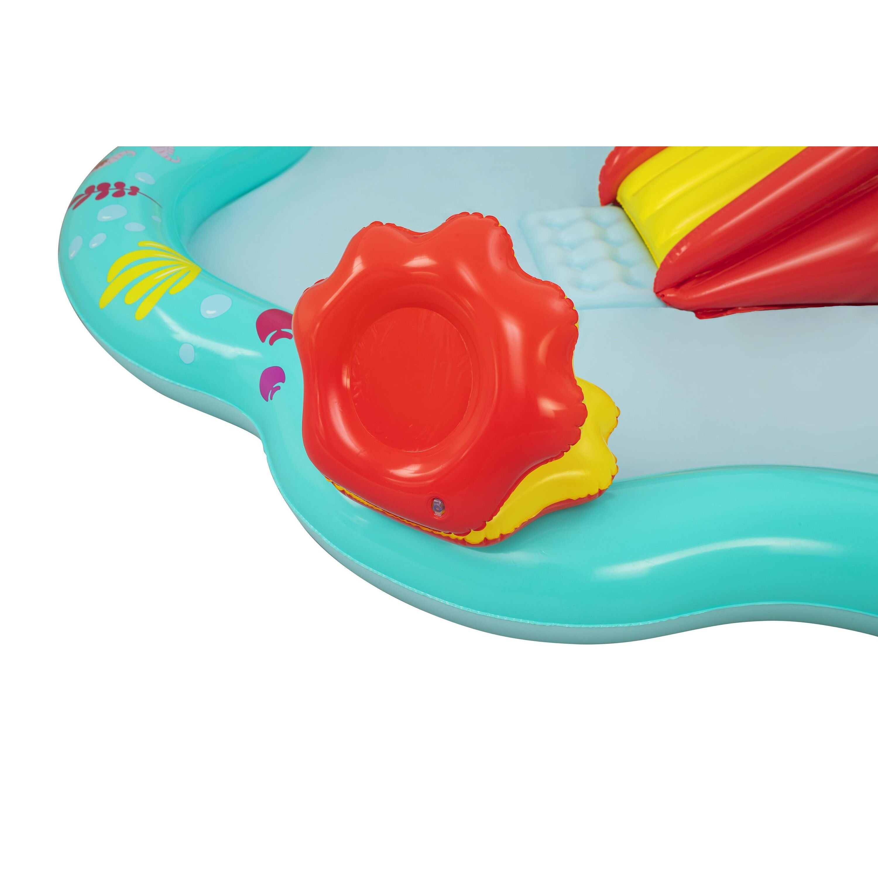 Bestway Playcenter Gonfiabile Disney Little Mermaid – piscina gioco con scivolo e spruzzo