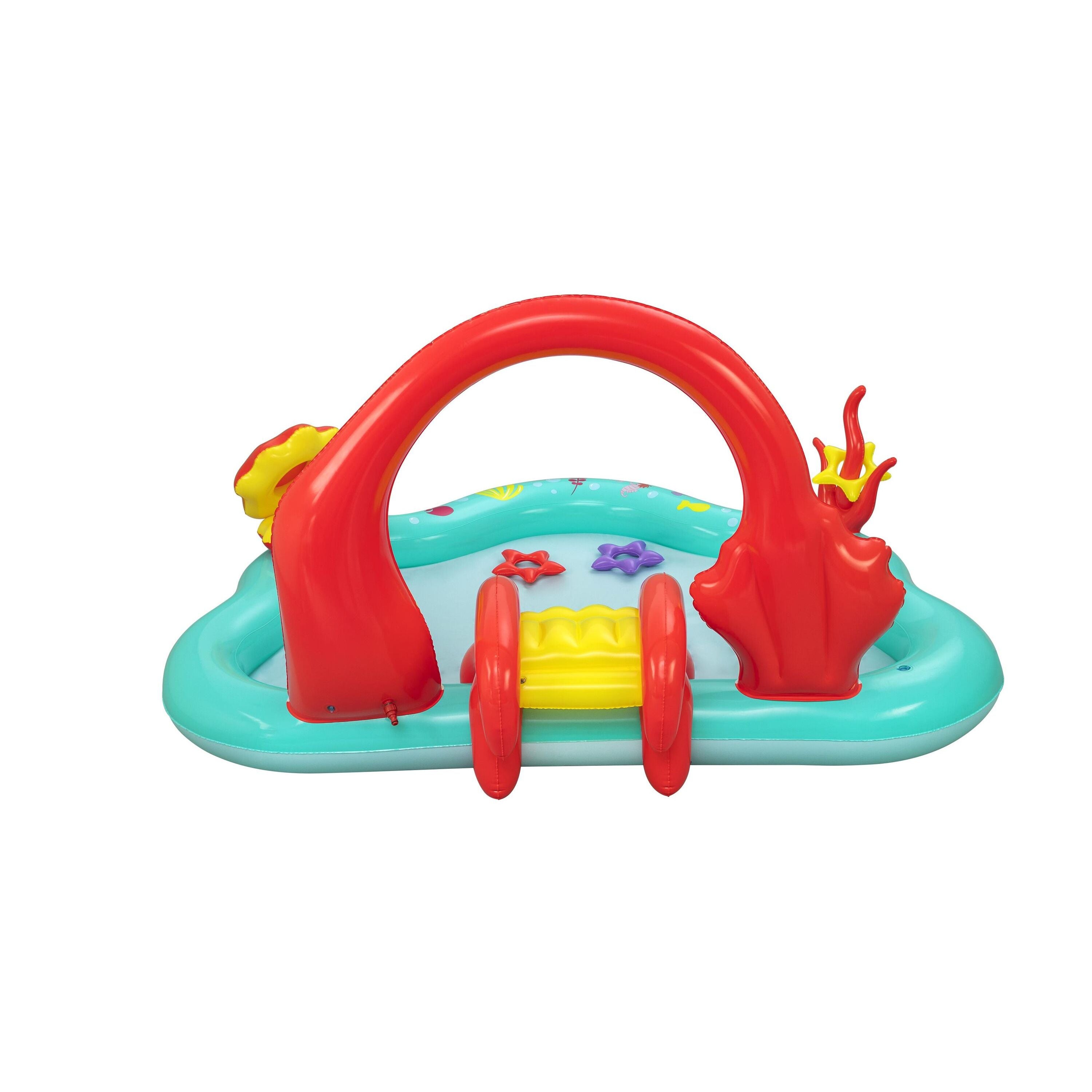 Bestway Playcenter Gonfiabile Disney Little Mermaid – piscina gioco con scivolo e spruzzo