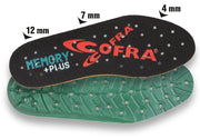 Cofra Memory Plus – Soletta Anatomica in Memory Traspirante