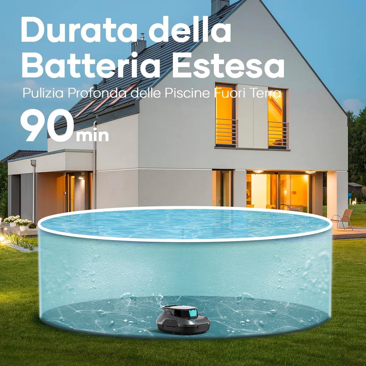 AIPER SCUBA SE BLACK - GARANZIA UFFICIALE NITAL 2 ANNI