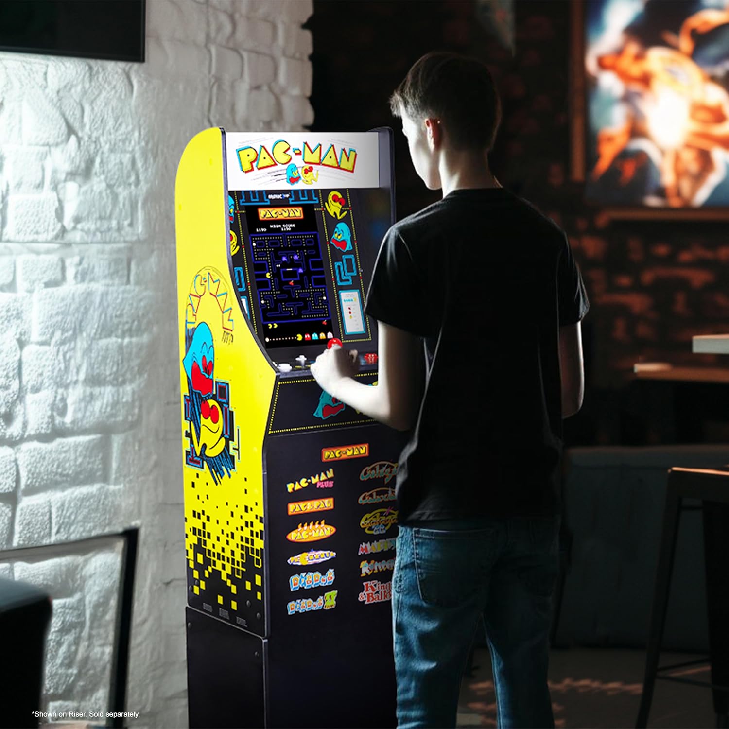 VideoGioco PAC-MAN CLASSIC SLIM EDITION Cabinato Arcade1UP GARANZIA UFFICIALE POLYPHOTO