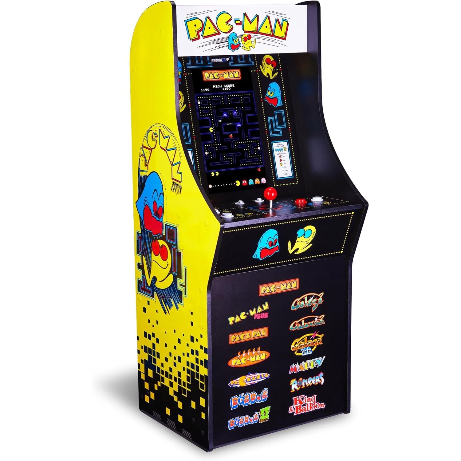 VideoGioco PAC-MAN CLASSIC SLIM EDITION Cabinato Arcade1UP GARANZIA UFFICIALE POLYPHOTO