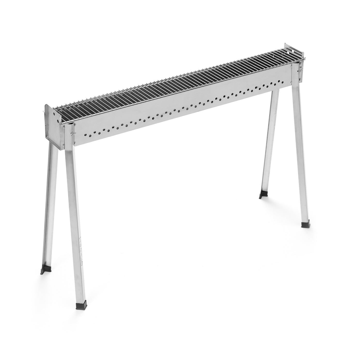 Ompagrill Barbecue per Arrosticini Inox – Carbone/Legna (3 Misure)
