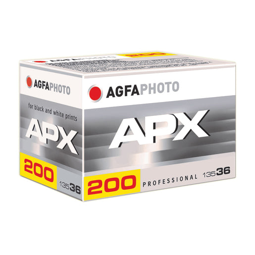 AgfaPhoto APX 200 Pro 135-36 – Pellicola Bianco e Nero 35mm ISO 200, 36 Pose