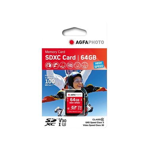 AgfaPhoto Sd Memory Card High Speed C10 UHS-1