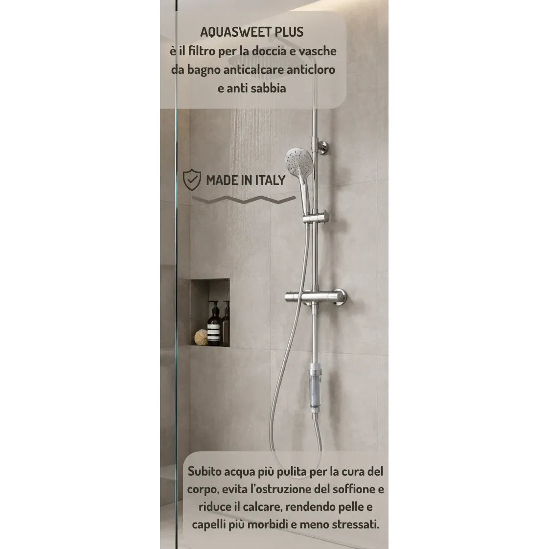 FILTRO DOCCIA AQUASWEET+