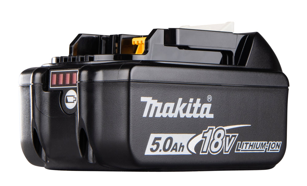 Makita 1914E8-5 – Twinpack LXT 5,0 Ah Kit 2 Batterie BL1850B 18V