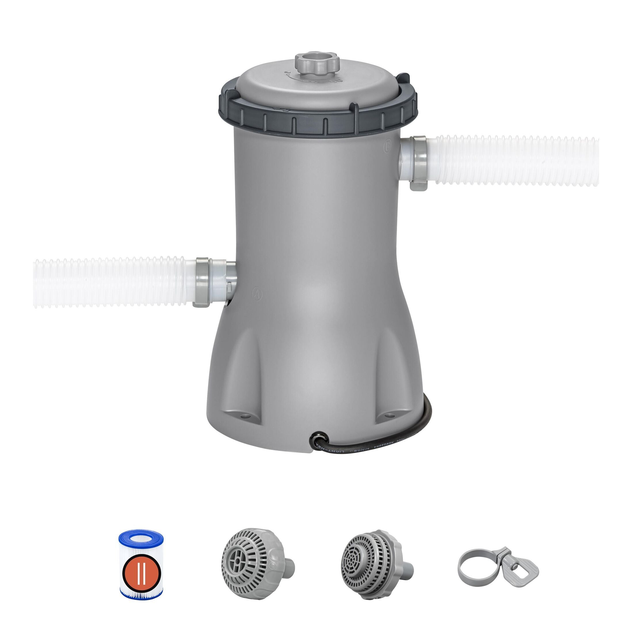 Bestway 58386 Pompa Filtro A Cartuccia Portata 3.028 L/h, Usa Cartuccia II 58094