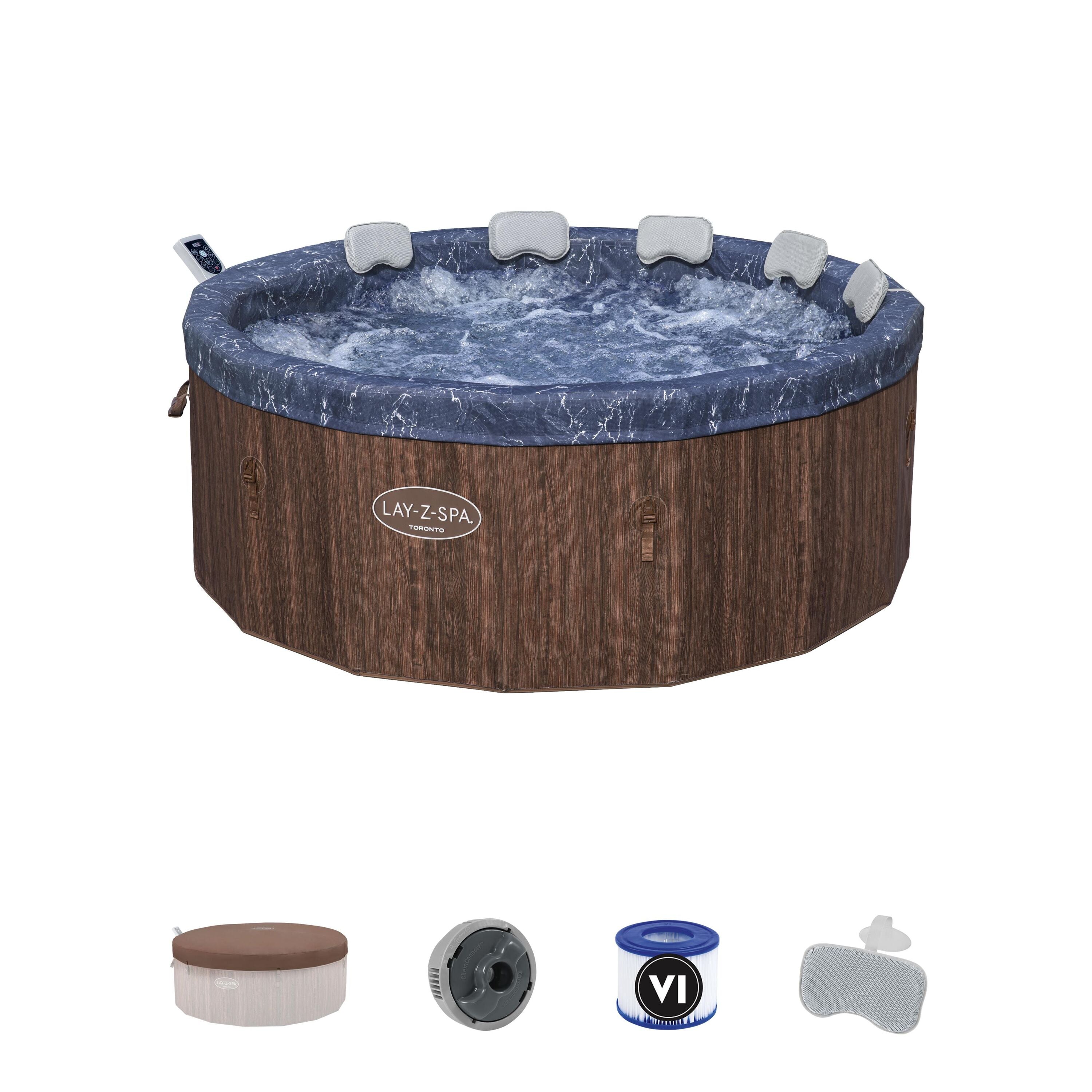 Bestway Lay-Z-Spa Toronto Smart AirJet – Idromassaggio premium 5-7 persone WiFi