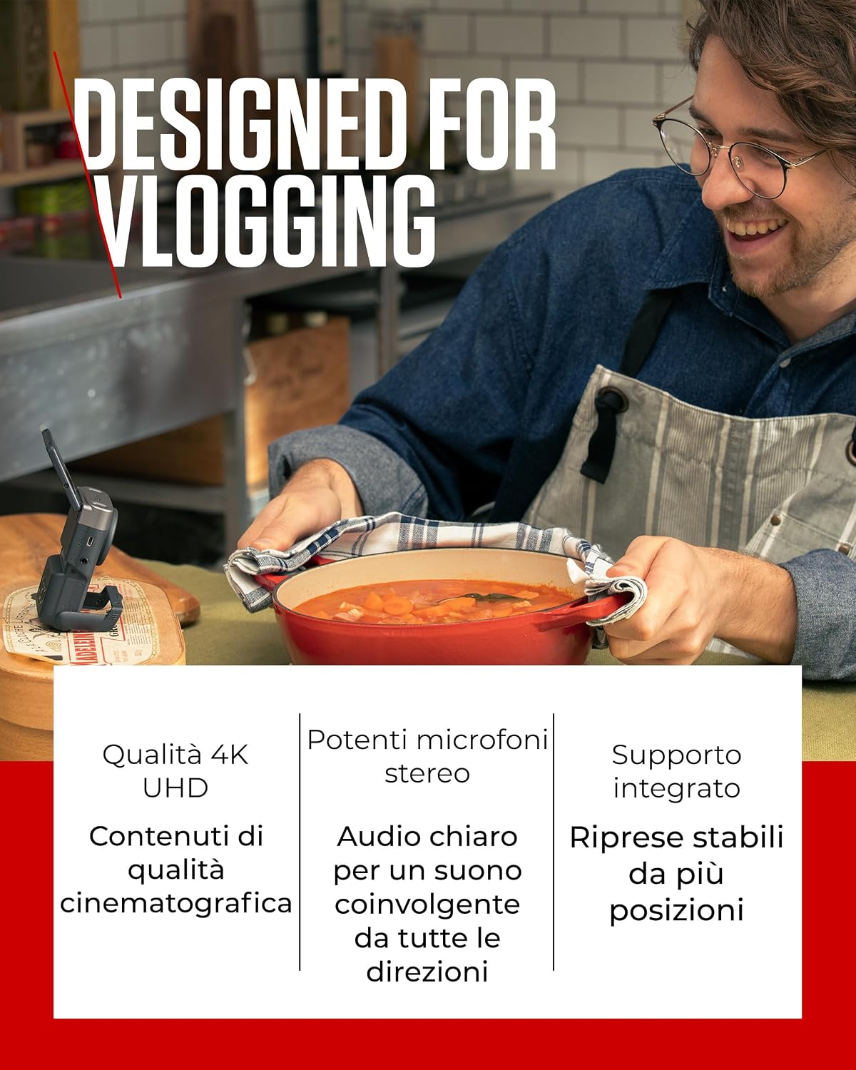 CANON POWERSHOT V10  VLOGGING KIT - GARANZIA UFFICIALE 2 ANNI ITALIA