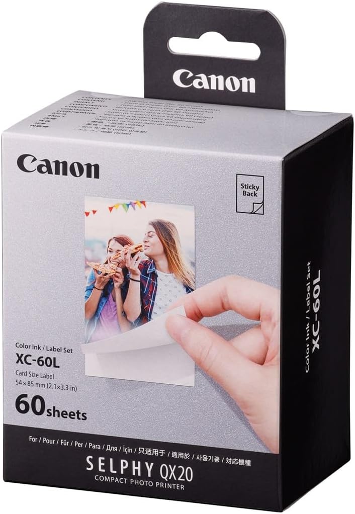 CANON XC-60L 60 FOTO 54X85mm - SCONTO QUANTITA'