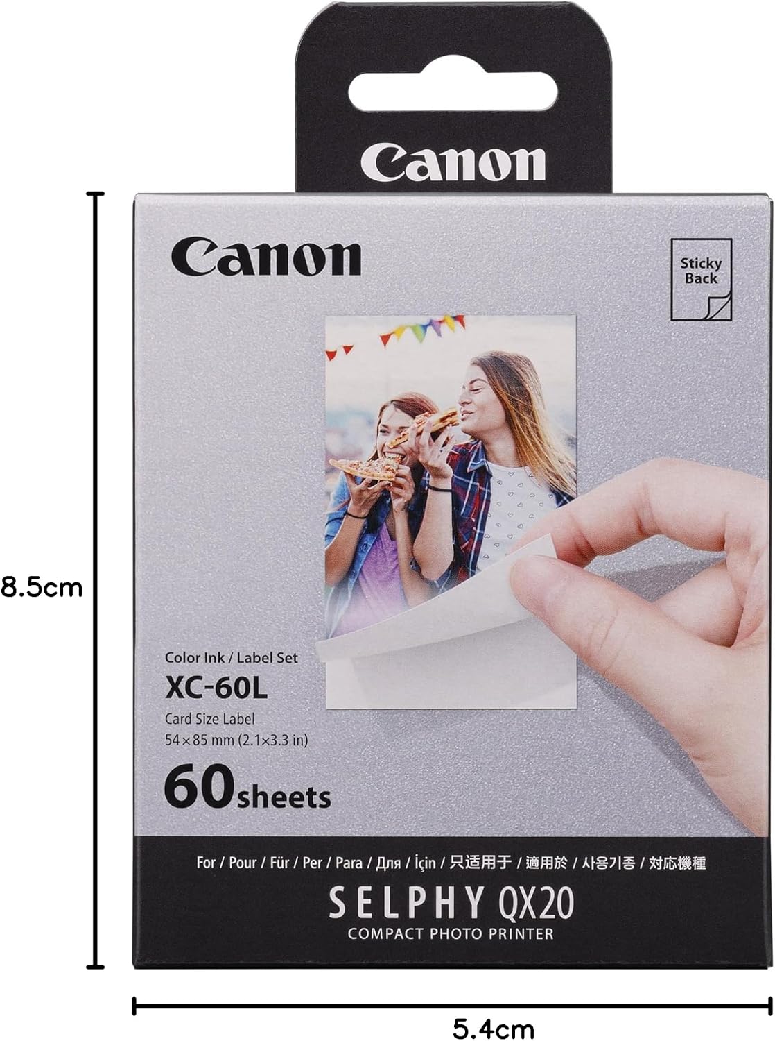 CANON XC-60L 60 FOTO 54X85mm - SCONTO QUANTITA'