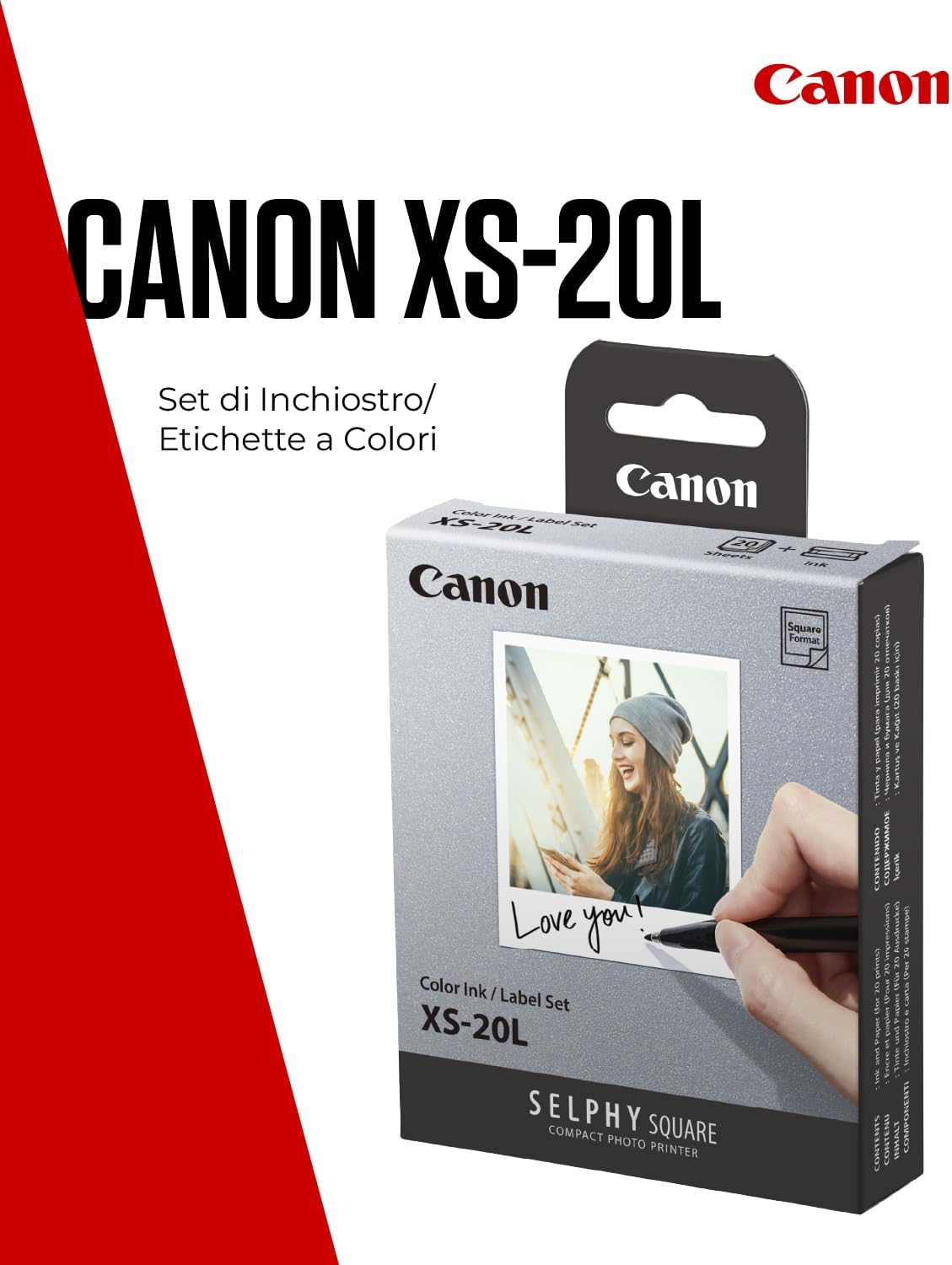 CANON XS-20L 20 FOTO 72X85mm - SCONTO QUANTITA'