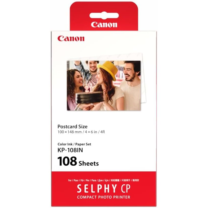 Canon KP-108IN Carta fotografica Cartucce Pellicole - Sconto Quantità