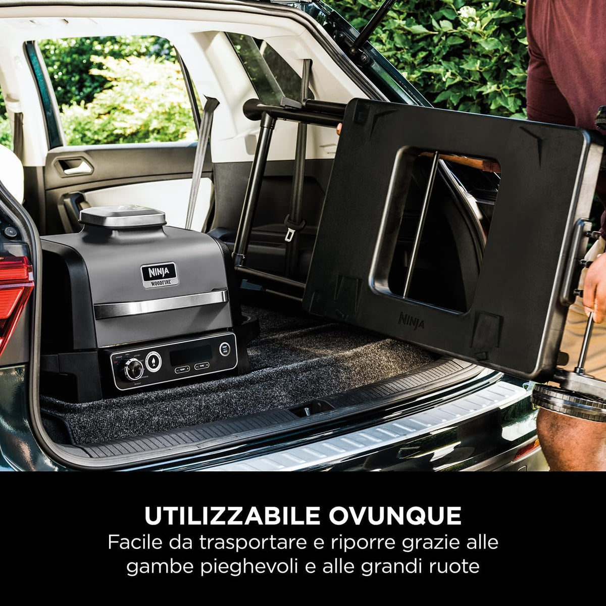 SHARK NINJA CARRELLO BBQ ELETTRICO - GARANZIA UFFICIALE ITALIA 2 ANNI