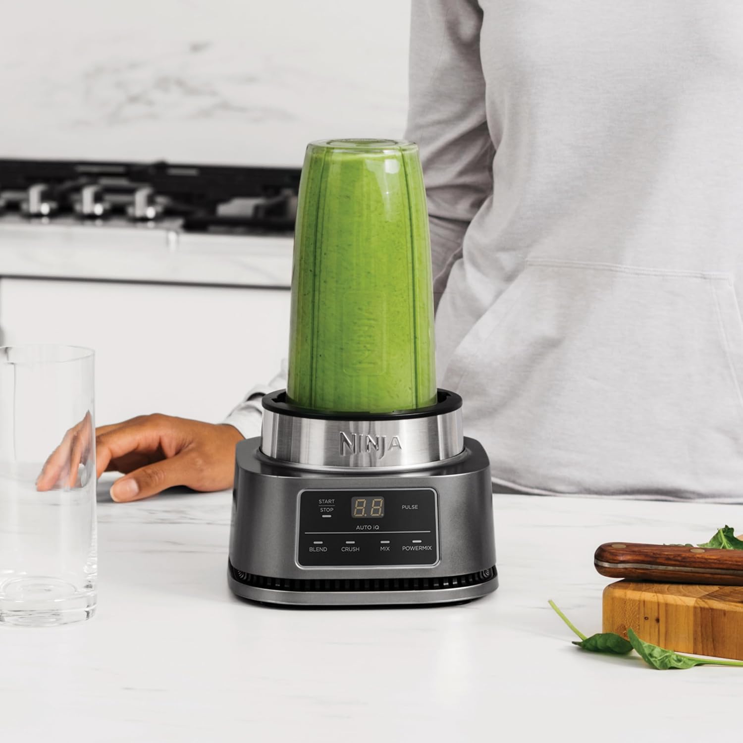 SHARK NINJA FRULLATORE 2 IN 1 POWER NUTRI CB100EU - GARANZIA UFFICIALE ITALIA 2 ANNI