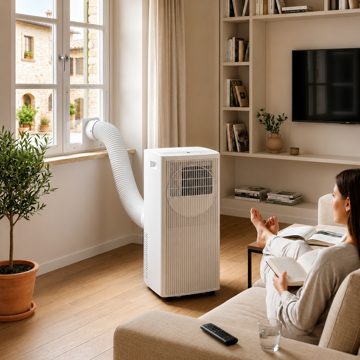 Toyotomi TAD-23HP – Climatizzatore portatile con pompa di calore e WiFi