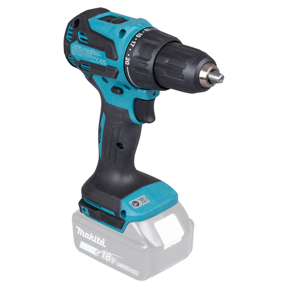 Makita DHP490Z – Trapano Avvitatore con Percussione LXT 18V Brushless 65 Nm (Solo Macchina)