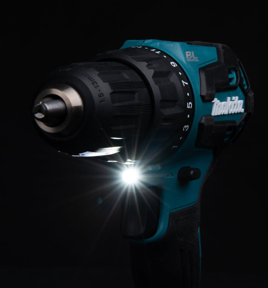 Makita DHP490RFJ – Trapano Avvitatore con Percussione LXT 18V 65 Nm Kit 2x3,0Ah