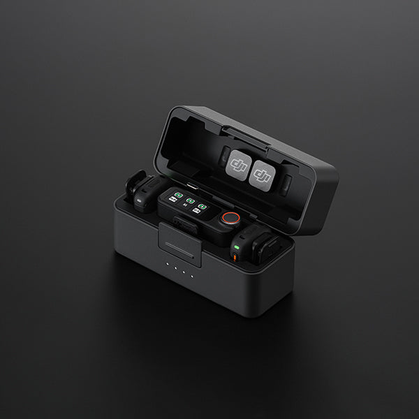 DJI Mic 3 (2 TX+1 RX+Charging Case) GARANZIA UFFICIALE NITAL 2 ANNI