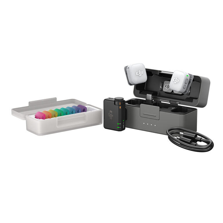 DJI MIC MINI 2 (2 TX + 1 RX + CASE) GARANZIA UFFICIALE NITAL 2 ANNI