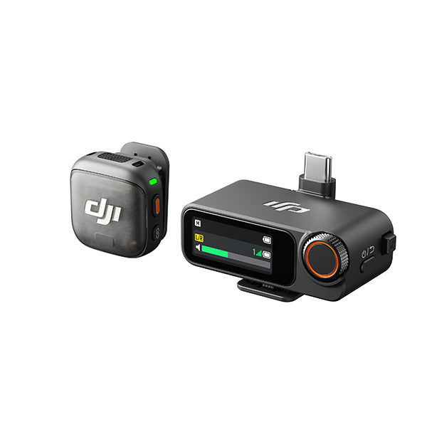 DJI Mic 3 (1 TX + 1 RX) GARANZIA UFFICIALE NITAL 2 ANNI