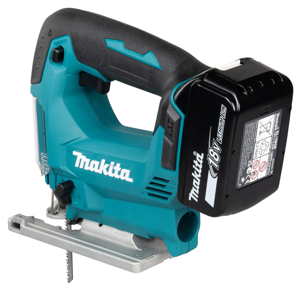 Makita DJV186SFJ – Seghetto Alternativo LXT 18V Kit 2 Batterie 3,0Ah e Valigetta Makpac