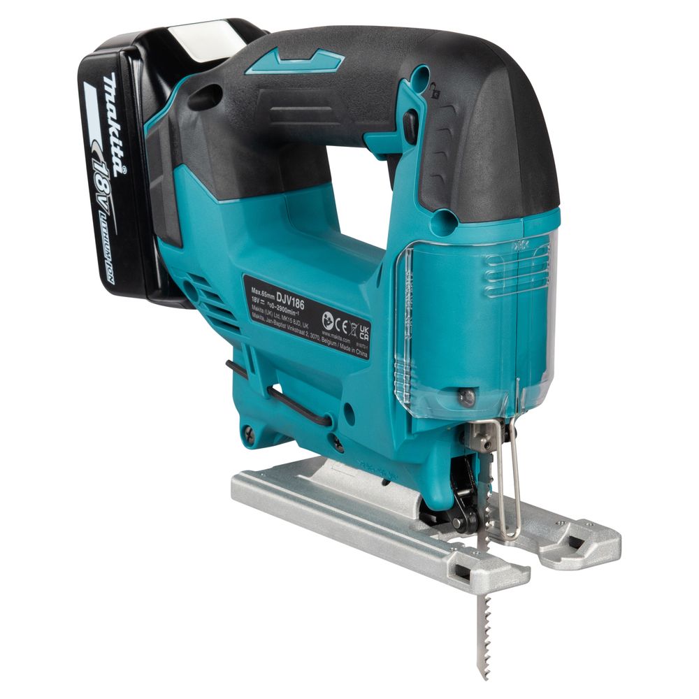 Makita DJV186SFJ – Seghetto Alternativo LXT 18V Kit 2 Batterie 3,0Ah e Valigetta Makpac