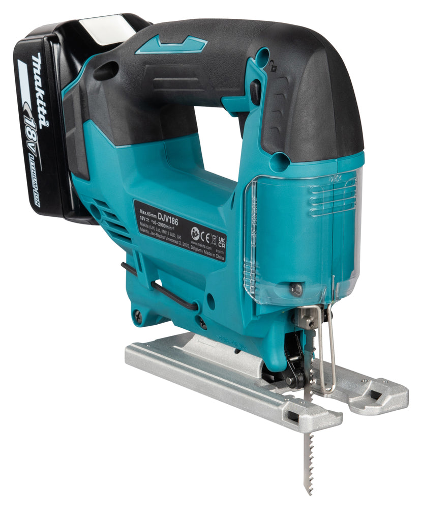 Makita DJV186SFJ – Seghetto Alternativo LXT 18V Kit 2 Batterie 3,0Ah e Valigetta Makpac