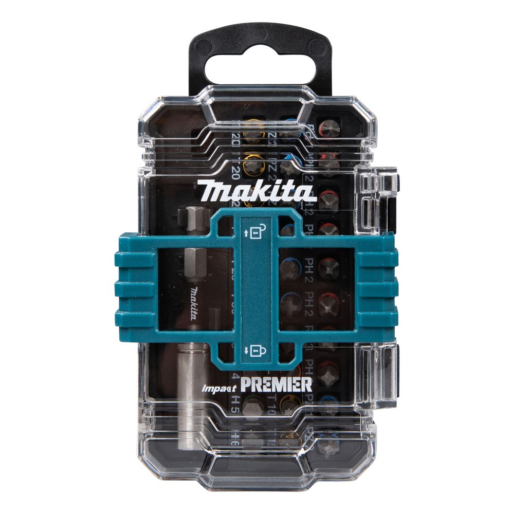 Makita Set Inserti Impact Premier 31 pezzi Ad Alta Resistenza