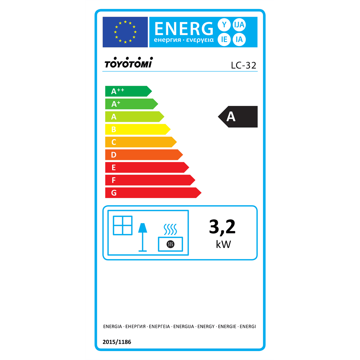 Zibro LC 32 Stufa Laser a Combustibile 3.2 kW  Riscalda Mq 21 - 55