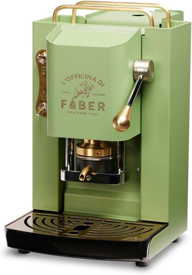 FABER MACCHINA DA CAFFE PRO DELUXE OTTONE GARANZIA UFFICIALE ITALIA 2 ANNI