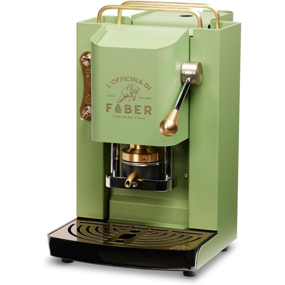 FABER MACCHINA DA CAFFE PRO DELUXE OTTONE GARANZIA UFFICIALE ITALIA 2 ANNI