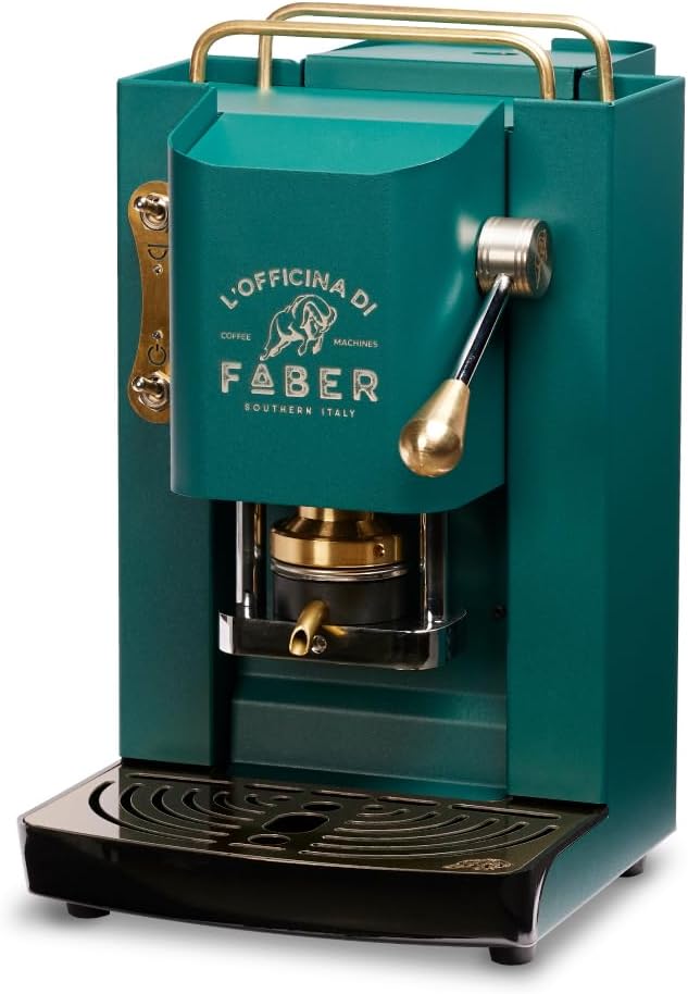 FABER MACCHINA DA CAFFE PRO DELUXE OTTONE GARANZIA UFFICIALE ITALIA 2 ANNI