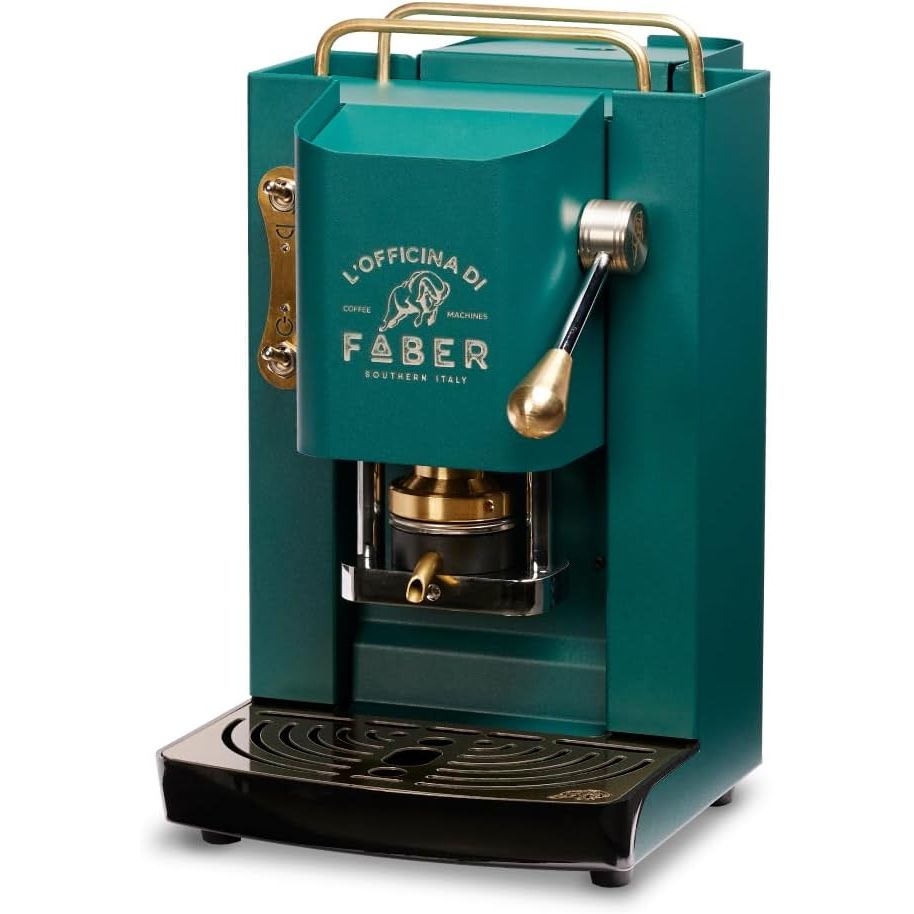 FABER MACCHINA DA CAFFE PRO DELUXE OTTONE GARANZIA UFFICIALE ITALIA 2 ANNI