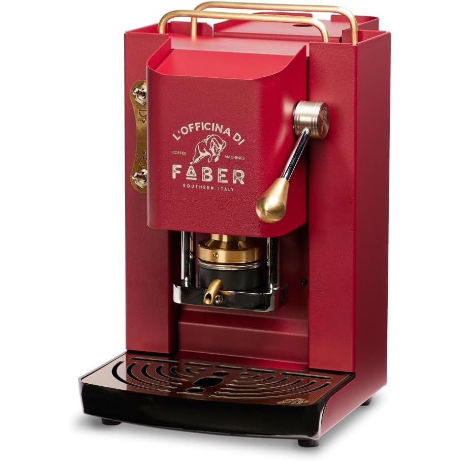 FABER MACCHINA DA CAFFE PRO DELUXE OTTONE GARANZIA UFFICIALE ITALIA 2 ANNI