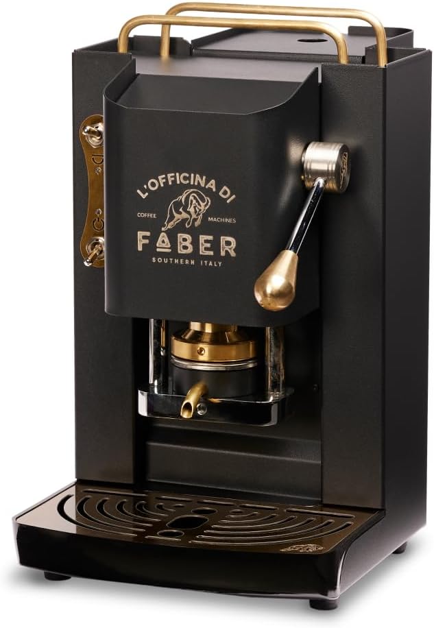 FABER MACCHINA DA CAFFE PRO DELUXE OTTONE GARANZIA UFFICIALE ITALIA 2 ANNI