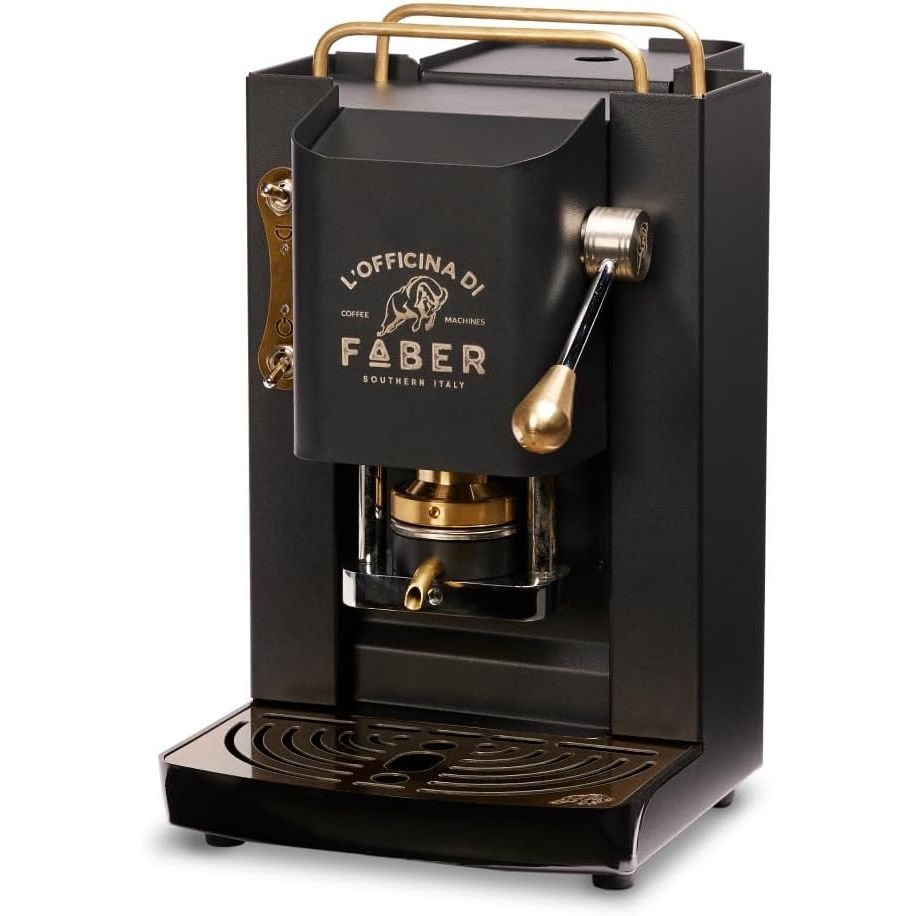FABER MACCHINA DA CAFFE PRO DELUXE OTTONE GARANZIA UFFICIALE ITALIA 2 ANNI