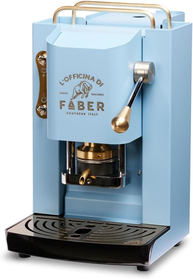 FABER MACCHINA DA CAFFE PRO DELUXE OTTONE GARANZIA UFFICIALE ITALIA 2 ANNI