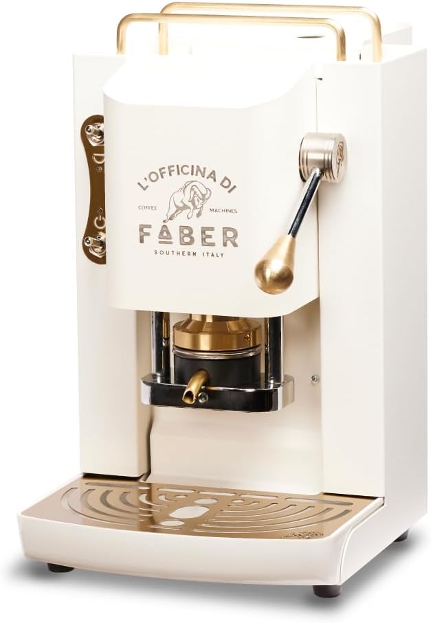 FABER MACCHINA DA CAFFE PRO DELUXE OTTONE GARANZIA UFFICIALE ITALIA 2 ANNI