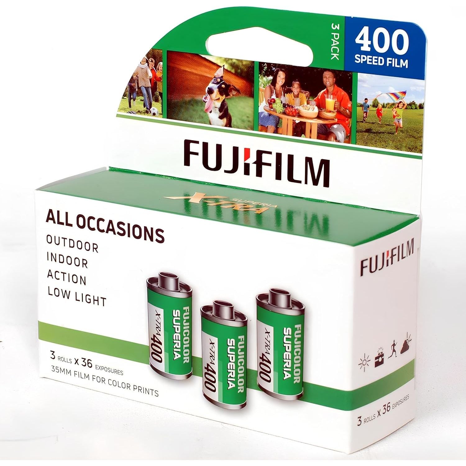FUJIFILM TRIPACK COLOR 400 36 - SCONTO QUANTITA'