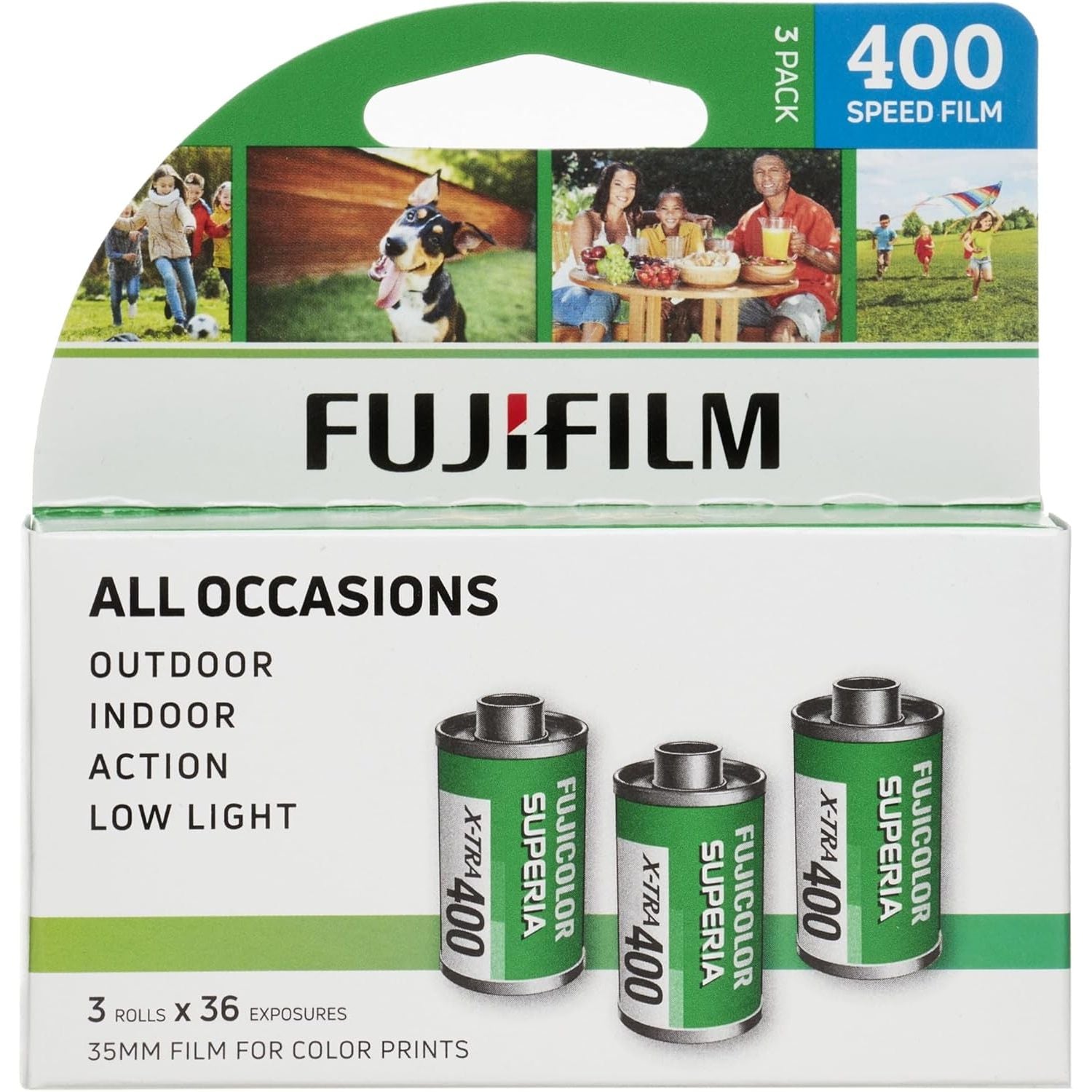 FUJIFILM TRIPACK COLOR 400 36 - SCONTO QUANTITA'